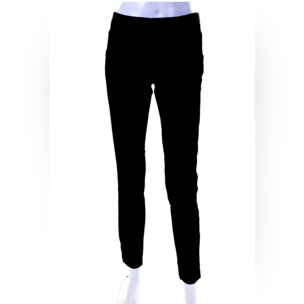Authentic like new dolce & gabbana black chino pants with bottom zippers.